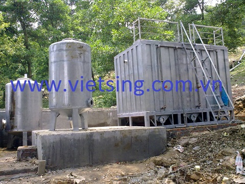 Hệ thống xử lý nước thải mỏ than - Công Ty Cổ Phần Thương Mại Và Kỹ Thuật Việt - Sing